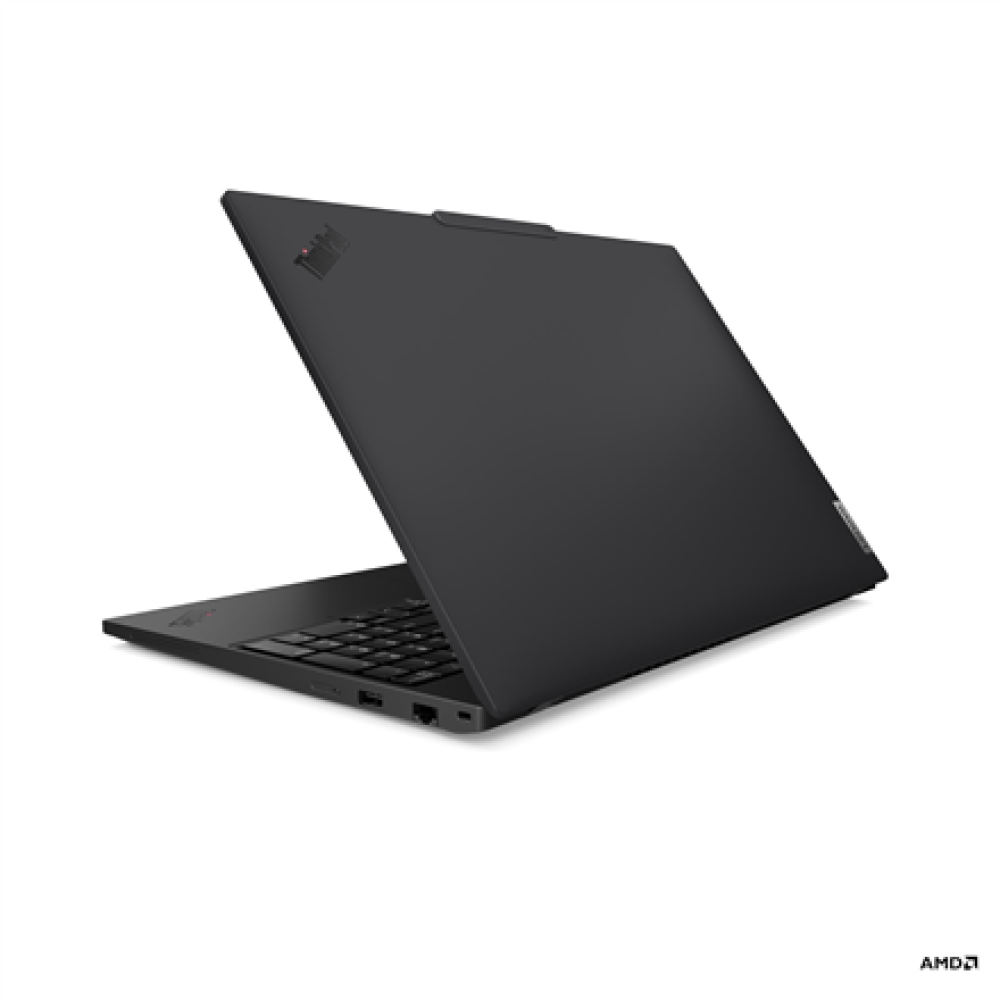 Lenovo Thinkpad T16 G4 AMD , Black , 16 , IPS , WUXGA , 1920 x 1200 pixels , Anti-glare , AMD Ryzen AI 5 PRO , 340 , 32 GB , SO-DIMM DDR5 , Solid-state drive capacity 512 GB , AMD Radeon 840M Graphics , Windows 11 Pro , 802.11be , Bluetooth version 5.4 , 