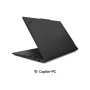 Lenovo Thinkpad T16 G4 AMD , Black , 16 , IPS , WUXGA , 1920 x 1200 pixels , Anti-glare , AMD Ryzen AI 5 PRO , 340 , 32 GB , SO-DIMM DDR5 , Solid-state drive capacity 512 GB , AMD Radeon 840M Graphics , Windows 11 Pro , 802.11be , Bluetooth version 5.4 , 
