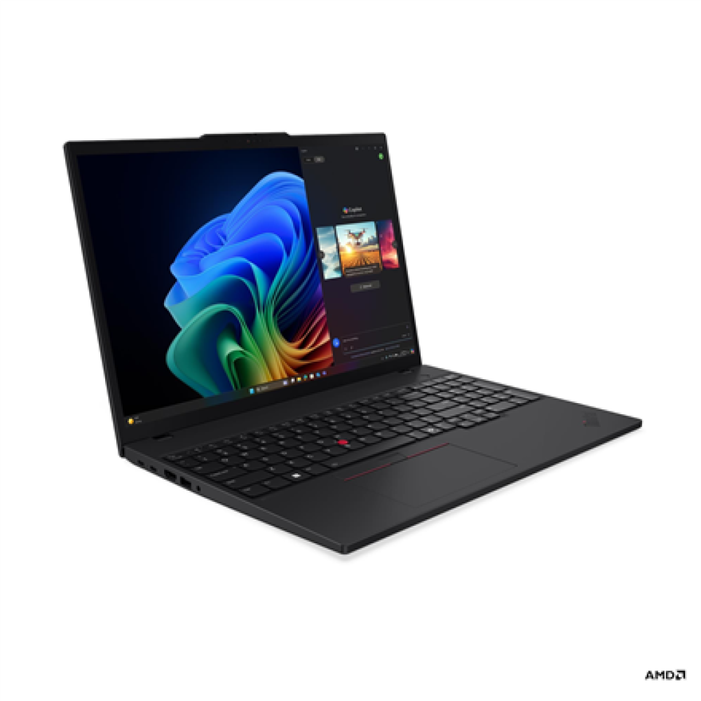 Lenovo Thinkpad T16 G4 AMD , Black , 16 , IPS , WUXGA , 1920 x 1200 pixels , Anti-glare , AMD Ryzen AI 5 PRO , 340 , 32 GB , SO-DIMM DDR5 , Solid-state drive capacity 512 GB , AMD Radeon 840M Graphics , Windows 11 Pro , 802.11be , Bluetooth version 5.4 , 