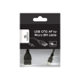 Cablexpert USB OTG AF to Micro BM cable, 0.15 m , Cablexpert