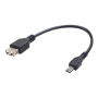 Cablexpert USB OTG AF to Micro BM cable, 0.15 m , Cablexpert