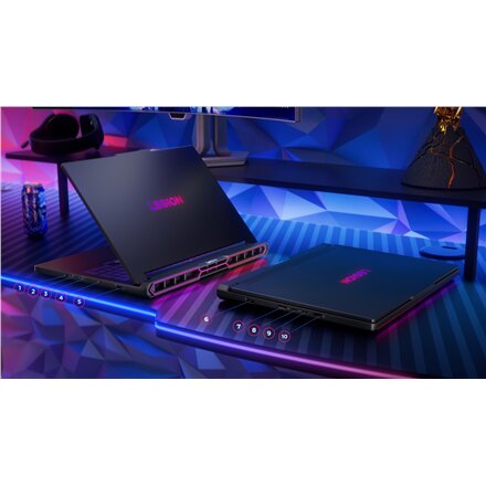 Lenovo Legion Pro 7 16IAX10H , Eclipse Black , 16 , OLED , WQXGA , 2560 x 1600 pixels , Glossy , Intel Core Ultra 9 , 275HX , 64 GB , CSODIMM DDR5 , Solid-state drive capacity 2000 GB , NVIDIA GeForce RTX 5090 , GDDR7 , 24 GB , Windows 11 Home , 802.11be 