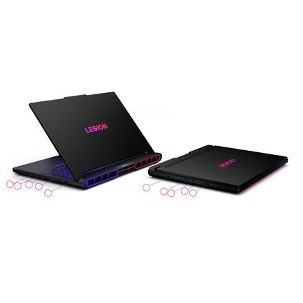 Lenovo Legion Pro 7 16IAX10H , Eclipse Black , 16 , OLED , WQXGA , 2560 x 1600 pixels , Glossy , Intel Core Ultra 9 , 275HX , 64 GB , CSODIMM DDR5 , Solid-state drive capacity 2000 GB , NVIDIA GeForce RTX 5090 , GDDR7 , 24 GB , Windows 11 Home , 802.11be 