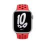 Apple Nike Sport Band, 45, Bright Crimson/Gym Red