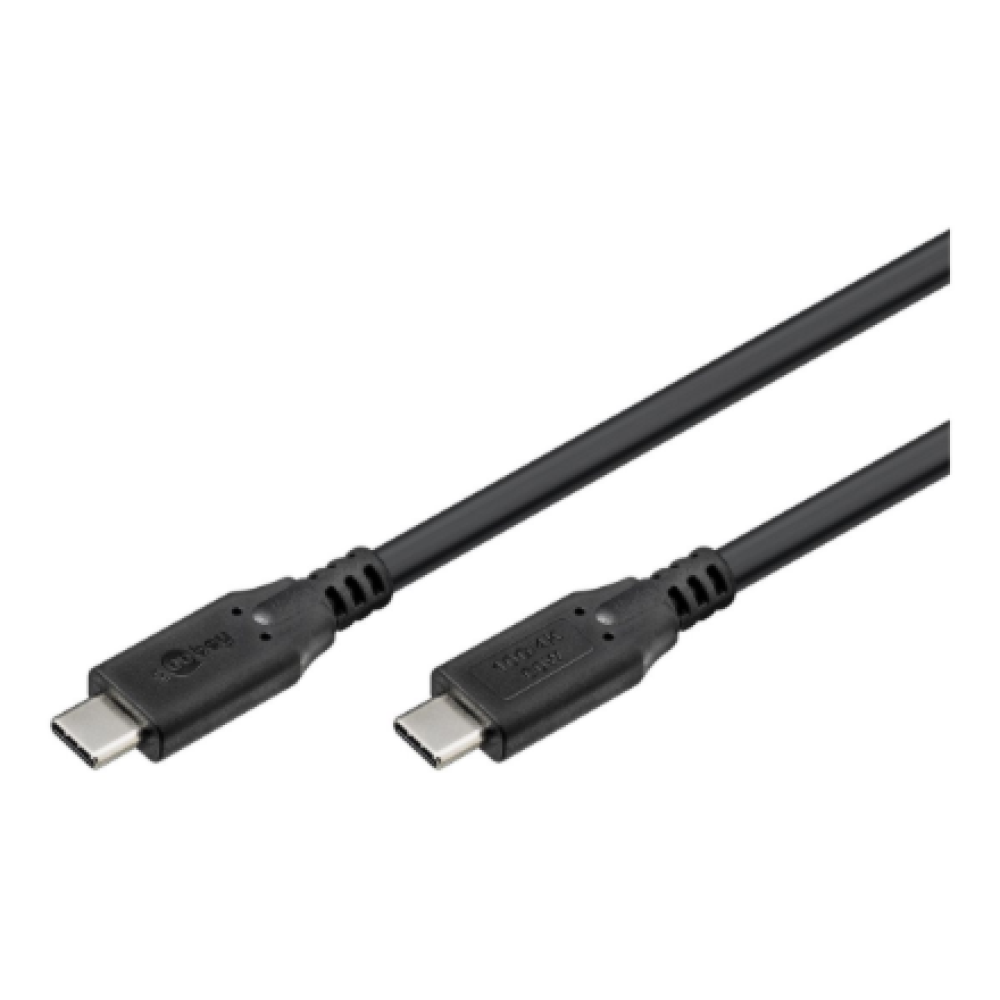 Goobay USB-C Cable, USB 3.2, 60 W, 10 Gbit/s, Power Delivery , 74205