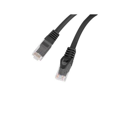 Lanberg , Patchcord Cat.6 UTP LSZH CU , PCU6-10CU-0150-BK , 1.5 m