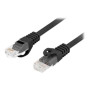 Lanberg , Patchcord Cat.6 UTP LSZH CU , PCU6-10CU-0150-BK , 1.5 m