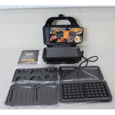 SALE OUT. ETA Sandwich Maker Sorento Plus ETA515190000 ETA 900 W Number of plates 6 Number of pastry 2 Black DAMAGED PACKAGING , ETA , Sandwich Maker , Sorento Plus ETA515190000 , 900 W , Number of plates 6 , Number of pastry 2 , Black , UNPACKED, WITHOUT