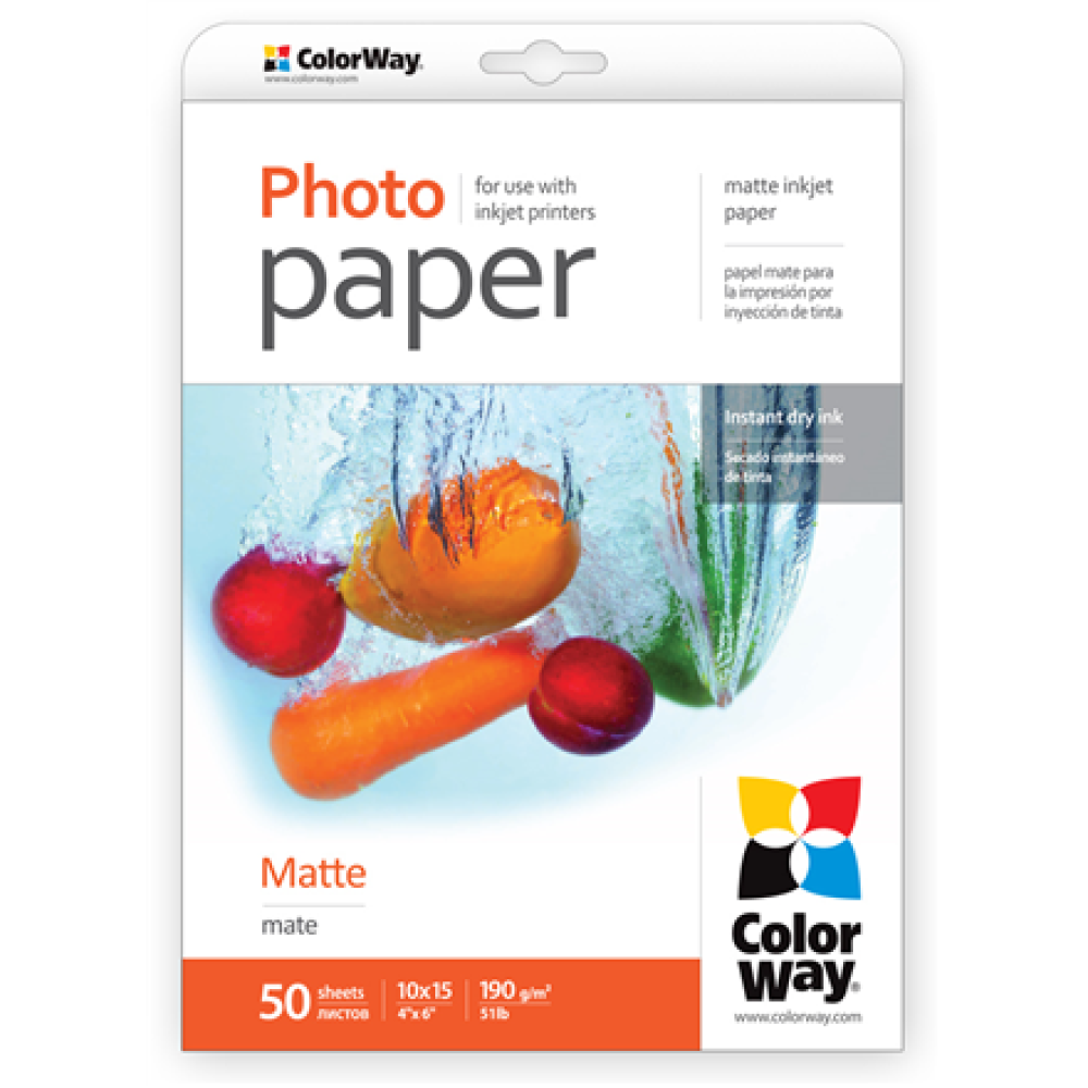 190g/m2 Matte Photo Paper