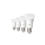 Philips Hue WA 810 A60 4P EU , E27 , 6 W , Warm to cool white light , Bluetooth and Zigbee