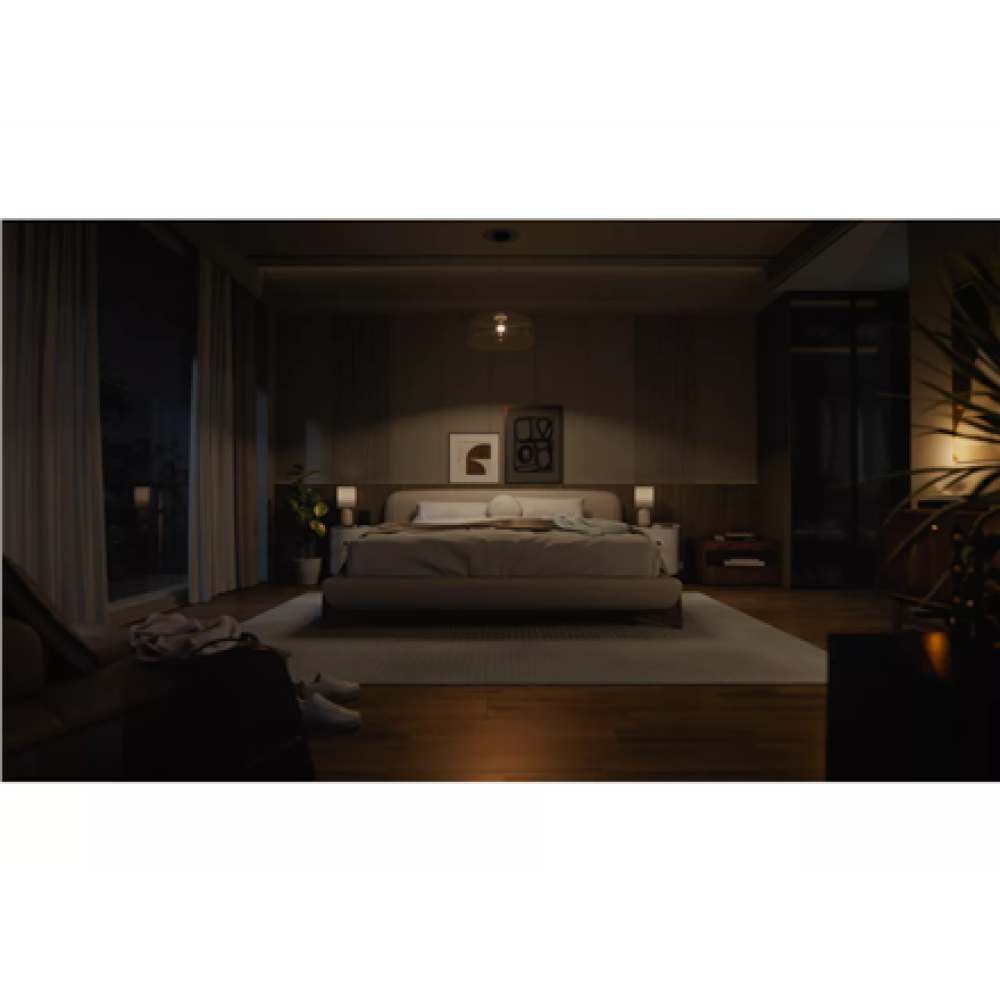 Philips Hue WA 810 A60 4P EU , E27 , 6 W , Warm to cool white light , Bluetooth and Zigbee