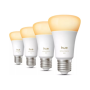 Philips Hue WA 810 A60 4P EU , E27 , 6 W , Warm to cool white light , Bluetooth and Zigbee