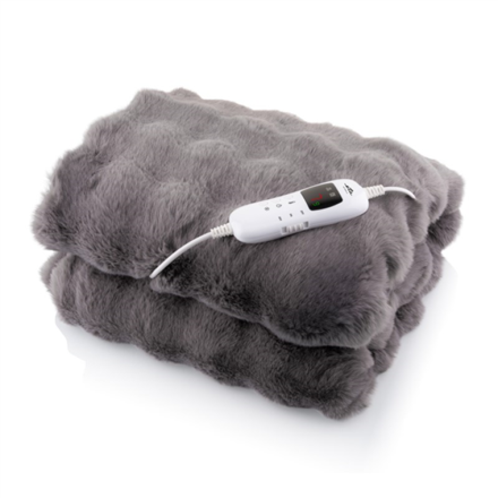 ETA Heating Blanket, 130 x 160 cm , Bubble 632590000 , Number of heating levels 3 , Number of persons 1 , Washable , Remote control , 120 W , Grey