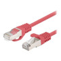 Lanberg Patchcord CAT.6 FTP 1M fluke passed 10-pack, Red , PCF6-20CC-0100-R