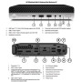 HP Renewed Grade A , EliteDesk 800 G4 , Intel Core i5 , i5-8500T , 8 GB , SSD , 256 GB , Intel UHD Graphics 630 , Wi-Fi , Windows 11 Pro