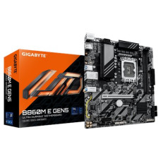 Gigabyte B860M E GEN5 , Processor family Intel , Processor socket LGA1851 , DDR5 , Number of SATA connectors 4 , Supported hard disk drive interfaces SATA, M.2 Gigabyte B860M E GEN5 , Processor family Intel , Processor socket LGA1851 , DDR5 , Number of SATA connectors 4 , Supported hard disk drive interfaces SATA, M.2