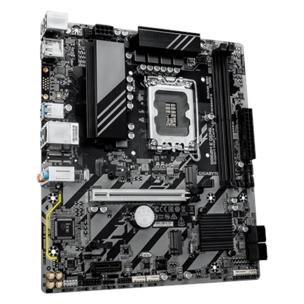 Gigabyte B860M E GEN5 , Processor family Intel , Processor socket LGA1851 , DDR5 , Number of SATA connectors 4 , Supported hard disk drive interfaces SATA, M.2