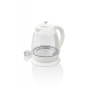 ETA , Crystal Kettle , ETA315490010 , Electric , 2200 W , 1.7 L , Glass , 360° rotational base , Glass/White