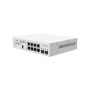 MikroTik , Cloud Router Switch , CSS610-8G-2S+IN , Web managed , Rackmountable , Gigabit Ethernet (copper) ports quantity 8 , SFP+ ports quantity 2