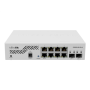 MikroTik , Cloud Router Switch , CSS610-8G-2S+IN , Web managed , Rackmountable , 1 Gbps (RJ-45) ports quantity 8 , SFP+ ports quantity 2