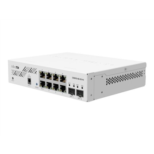 MikroTik , Cloud Router Switch , CSS610-8G-2S+IN , Web managed , Rackmountable , Gigabit Ethernet (copper) ports quantity 8 , SFP+ ports quantity 2