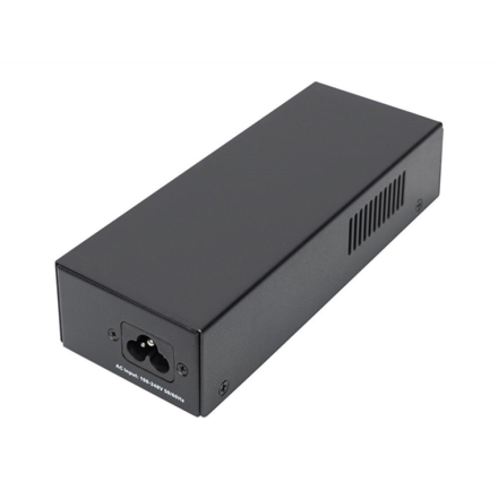 Digitus Gigabit Ethernet PoE++ Injector, 802.3bt, 85 W , DN-95109