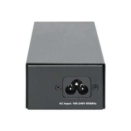 Digitus Gigabit Ethernet PoE++ Injector, 802.3bt, 85 W , DN-95109