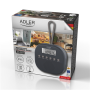 Adler , Waterproof universal radio , AD 1912 , Alarm function , Black