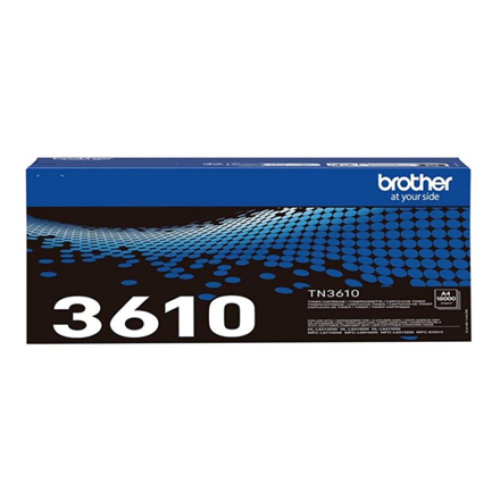Brother TN-3610 Genuine Toner Cartridge, Black , Brother TN3610 , Toner cartridge , Black