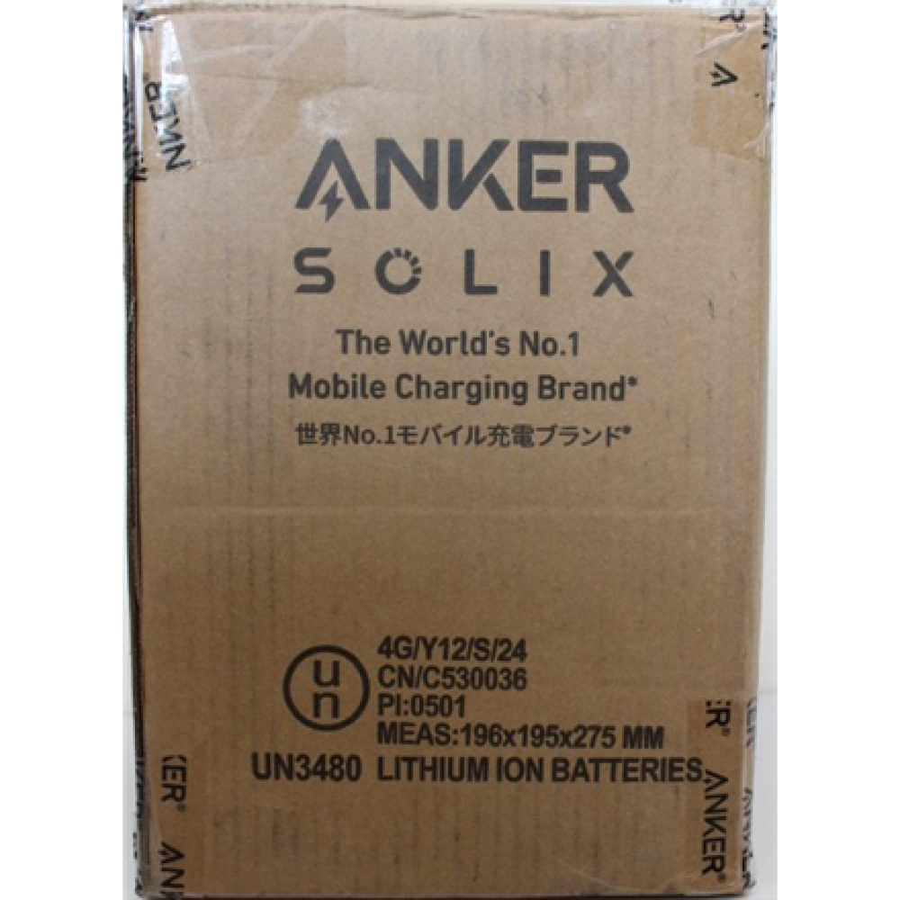 SALE OUT. Anker SOLIX C300X DC Portable Power Station , Anker Solix Portable Power Station , SOLIX C300X DC , 24 month(s) , DAMAGED PACKAGING, SCRATCHED (TOP, BOTTOM)