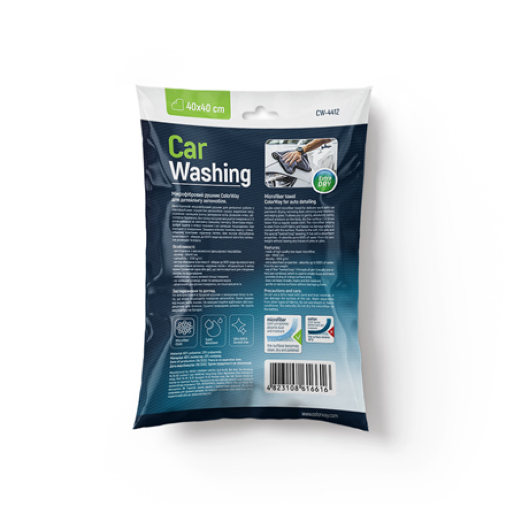 ColorWay , CW-4412 , Microfiber Car Universal Extra Dry