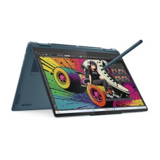 Lenovo- Yoga 7 2-in-1 14AKP10 AMD , Tidal Teal , 14 , OLED , WUXGA , 1920 x 1200 pixels , AMD Ryzen AI 7 , 350 , 16 GB , Soldered LPDDR5 , Solid-state drive capacity 512 GB , AMD Radeon 860M Graphics , Windows 11 Home , 802.11be , Bluetooth version 5.4 , 