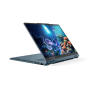 Lenovo- Yoga 7 2-in-1 14AKP10 AMD , Tidal Teal , 14 , OLED , WUXGA , 1920 x 1200 pixels , AMD Ryzen AI 7 , 350 , 16 GB , Soldered LPDDR5 , Solid-state drive capacity 512 GB , AMD Radeon 860M Graphics , Windows 11 Home , 802.11be , Bluetooth version 5.4 , 