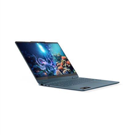 Lenovo- Yoga 7 2-in-1 14AKP10 AMD , Tidal Teal , 14 , OLED , WUXGA , 1920 x 1200 pixels , AMD Ryzen AI 7 , 350 , 16 GB , Soldered LPDDR5 , Solid-state drive capacity 512 GB , AMD Radeon 860M Graphics , Windows 11 Home , 802.11be , Bluetooth version 5.4 , 