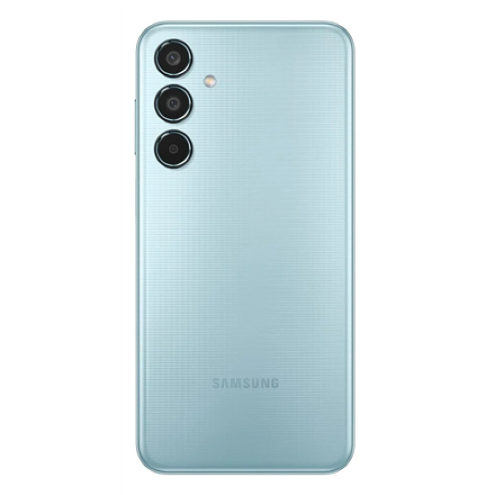 Samsung Galaxy , M35 (M356) , Light Blue , 6.6 , Super AMOLED , 1080 x 2340 pixels , Exynos , Internal RAM 6 GB , 128 GB , Dual SIM , 5G , Main camera resolution 50+8+5 MP , Secondary camera resolution 13 MP , Android , 14 , 6000 mAh