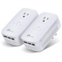 TP-LINK , AV1300 Gigabit Passthrough Powerline Starter Kit , TL-PA8030P KIT , 1300 Mbit/s , Ethernet LAN (RJ-45) ports 3 , No Wi-Fi , Extra socket