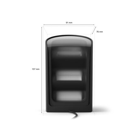 Philips Hue Play wall washer, 2-pack, EU/UK , Coloured and white light (RGBW) , Bluetooth, Zigbee
