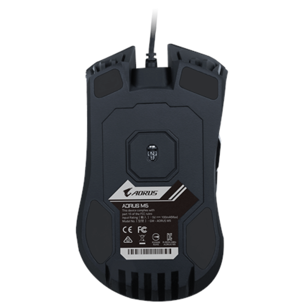 Gigabyte , USB Mouse , AORUS M5 , wired , Black