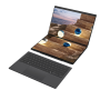 Asus , Zenbook Duo UX8407AA-SN066W , Moher Gray , 14 , OLED , Touchscreen , 2.8K , 2880 x 1800 pixels , 144 Hz , Anti-Reflective , Intel Core Ultra X9 , 378H , 32 GB , LPDDR5X , Solid-state drive capacity 2000 GB , Intel Arc Graphics , Windows 11 Pro , 80