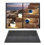 Asus , Zenbook Duo UX8407AA-SN066W , Moher Gray , 14 , OLED , Touchscreen , 2.8K , 2880 x 1800 pixels , 144 Hz , Anti-Reflective , Intel Core Ultra X9 , 378H , 32 GB , LPDDR5X , Solid-state drive capacity 2000 GB , Intel Arc Graphics , Windows 11 Pro , 80