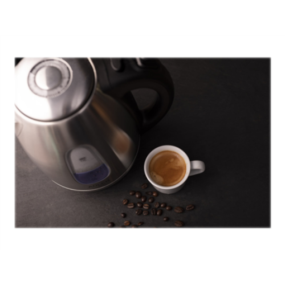 Adler , Kettle , AD 1223 , Standard , 2200 W , 1.7 L , Stainless steel , 360° rotational base , Stainless steel