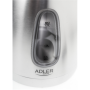 Adler , Kettle , AD 1223 , Standard , 2200 W , 1.7 L , Stainless steel , 360° rotational base , Stainless steel