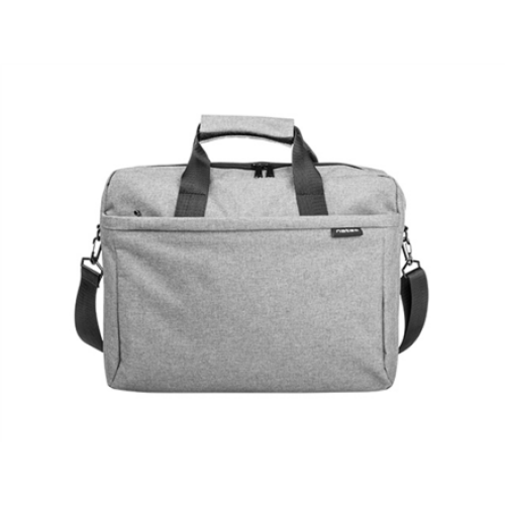 Natec Laptop Bag, Mustela, 15.6, Grey , Natec , Mustela , Fits up to size 15.6 , Toploading laptop case , Grey , Shoulder strap