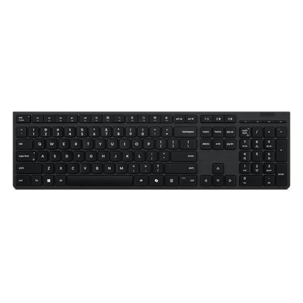 Lenovo Professional Wireless Rechargeable Keyboard , Keyboard , Wireless , Bluetooth , Lithuanian , Grey