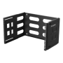 Lanberg Folding Bracket Wall-mount 19 6U , FB01-5406-10B , Black