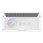 Gamemax PSU , RGB 1050G WH , 1050 W , Gold , White , Full Modular