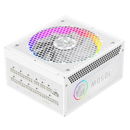 Gamemax PSU , RGB 1050G WH , 1050 W , Gold , White , Full Modular