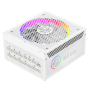 Gamemax PSU , RGB 1050G WH , 1050 W , Gold , Full Modular , White