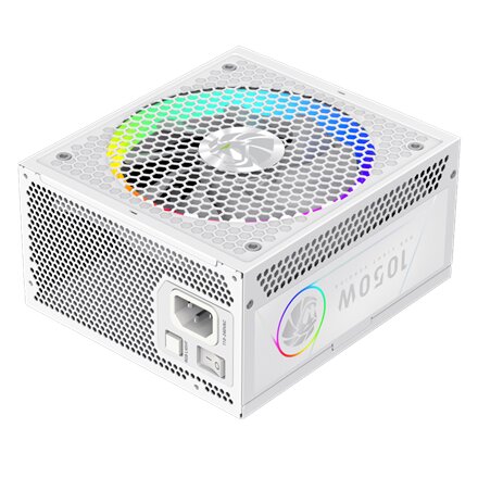 Gamemax PSU , RGB 1050G WH , 1050 W , Gold , White , Full Modular