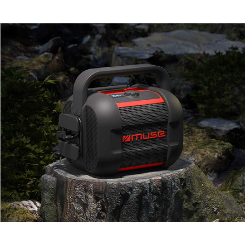Muse , Jobsite Bluetooth Radio , M-968 BTR , 40 W , Bluetooth , NFC features